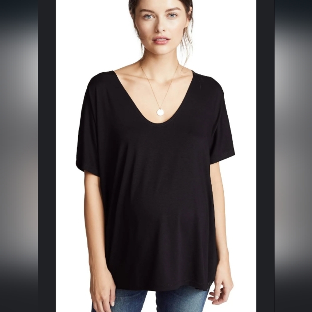 Hatch Maternity The Perfect Vee Maternity Shirt Size 0